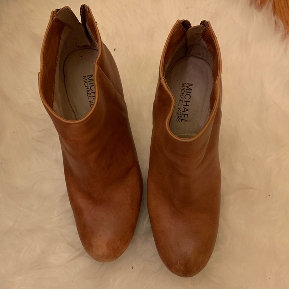 Michael Kors brown 5 inch booties - Picture 3 of 4